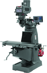 JTM-4VS Mill With ACU-RITE 200S DRO With X-Axis Powerfeed - Exact Industrial Supply