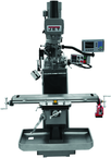 JTM-949EVS Mill With 3-Axis Acu-Rite 200S DRO (Knee) With X-Axis Powerfeed and Air Powered Draw Bar - Exact Industrial Supply