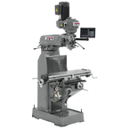 JVM-836-1 Mill With 3-Axis Newall DP700 DRO (Quill) and X-Axis Powerfeed - Exact Industrial Supply