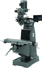 JTM-2 Mill With 3-Axis Newall DP700 DRO (Knee) - Exact Industrial Supply