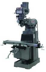 JTM-1050 Mill With 3-Axis Newall DP700 DRO (Quill) - Exact Industrial Supply