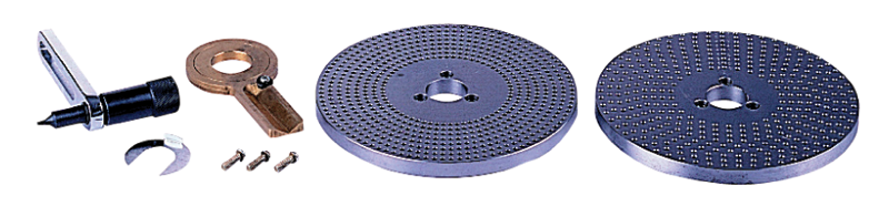 Elephant Dividing Plates - For 6" Rotary Table - Exact Industrial Supply