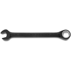 Proto Black Chrome Combination Non-Reversible Ratcheting Wrench 9 mm - Spline - Exact Industrial Supply