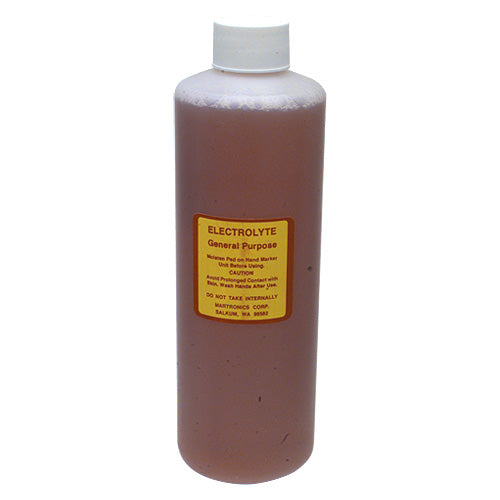 Electrolyte Solution - 16 oz - General Purpose - Exact Industrial Supply