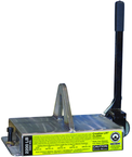 Mag Lifting Device- Flat Steel Only- 2200lbs. Hold Cap - Exact Industrial Supply