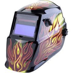 ‎Blaze Auto Darkening Welding Helmet Variable Shade 7-13 with Grind Mode - Exact Industrial Supply