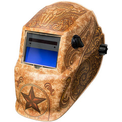 ‎1.73″ Variable Shade 7-13 Welding Helmet Lone Star with Grind Mode