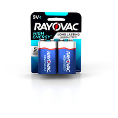 ‎9V High Energy Alkaline Batt-4Pk - Exact Industrial Supply