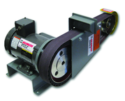 Belt Grinder - #BG248; 2 x 48'' Belt; 1/2HP; 110V, 1PH Motor - Exact Industrial Supply