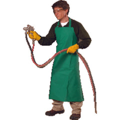 Heavy-Duty Work Apron - PVC Polyester Blended Material - Exact Industrial Supply