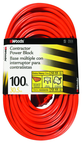 Extension Cord - 100' Extra HD 3-Outlet (Power Block) - Exact Industrial Supply