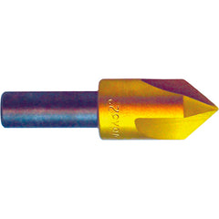 1/8 × 100 DEG 3FL CARBIDE C/SINK - Exact Industrial Supply