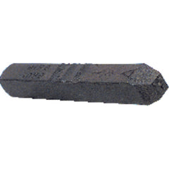 Individual Heavy Duty Steel Stamp - 5/16″ Type Size (Letter A) - Exact Industrial Supply