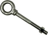 316 Stainless Steel Plain Pattern Nut Eye Bolt - 3/8-16 Thread; 3/4" Eye Dia. - Exact Industrial Supply