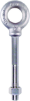 Plain Pattern Nut Eye Bolt - 1-1/2-6 Thread; 2-1/2" Eye Dia. - Exact Industrial Supply