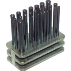 ‎Transfer Punch Set - 3/32″-1/2″ & 17/32″ - Exact Industrial Supply