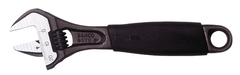 1-1/2" Opening - 8" OAL - Adjustable Wrench with Ergo Comfort Handle - Exact Industrial Supply