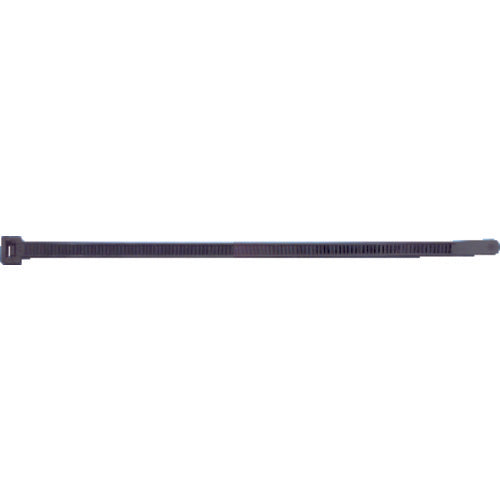 Cable Ties - Mini Series 18 - Black Nylon–8″ Length - Exact Industrial Supply