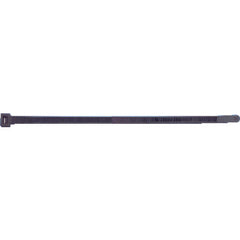 Cable Ties - Mini Series 18 - Black Nylon–4″ Length - Exact Industrial Supply