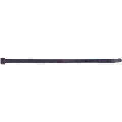 Cable Ties - Intermediate Series 30 - Black Nylon–8.5″ Length - Exact Industrial Supply