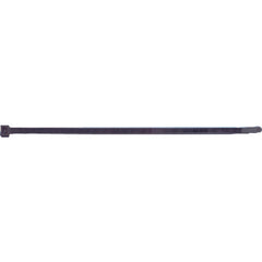 Cable Ties - Standard Series 50 - Black Nylon–7.5″ Length - Exact Industrial Supply