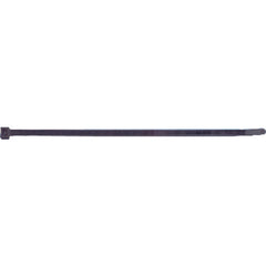 Cable Ties - Standard Series 50 - Black Nylon–11.1″ Length - Exact Industrial Supply