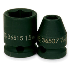 18 mm × 1 1/16″ Overall Length-3/8″ Drive-6 Point - Metric Impact Socket - Exact Industrial Supply