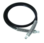 Hydraulic Hose 1/4" ID; W/ 1/4" Nptf / 6 Ft. - Exact Industrial Supply