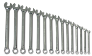 Snap-On/Williams - 15-Pc Metric Combo Wrench Set - Exact Industrial Supply