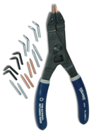 Retaining Ring Pliers -- Model #23801--up to 1'' Ext. Capacity - Exact Industrial Supply