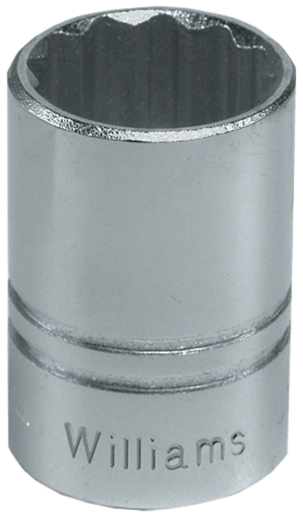 1-1/2" - 1/2" Drive - 12 Point - Standard Socket - Exact Industrial Supply