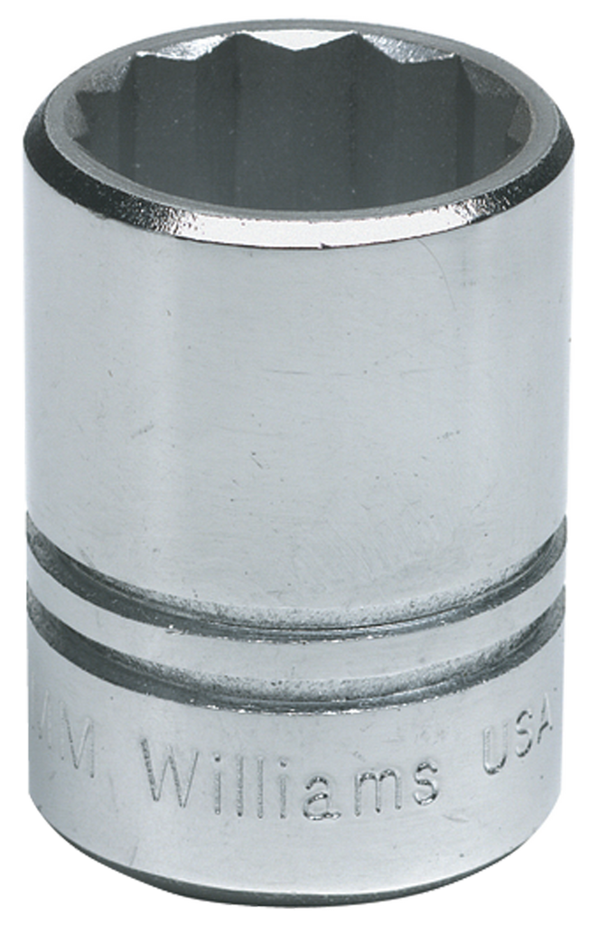 36mm - 1/2" Drive - 12 Point - Standard Socket - Exact Industrial Supply