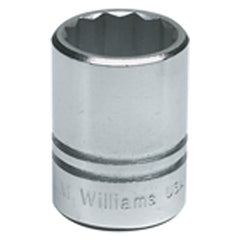 27 mm-1/2″ Drive-12 Point - Standard Socket - Exact Industrial Supply