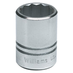 16 mm-1/2″ Drive-12 Point - Standard Socket - Exact Industrial Supply
