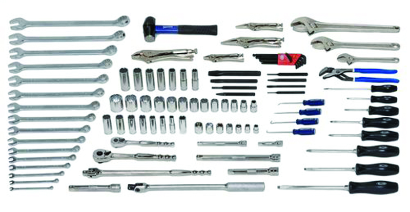 102 Piece Oilfield Service Set- Tools Only - Exact Industrial Supply