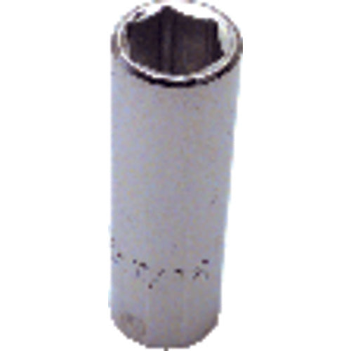 1″x 3 3/64″-3/8″ Drive-6 Point - Deep Socket - Exact Industrial Supply