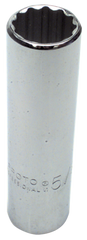1-1/16 x 3-1/4" - 1/2" Drive - 12 Point - Deep Socket - Exact Industrial Supply