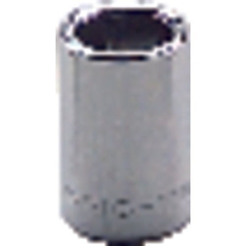 9 mm × 21.43 mm-1/4″ Drive-6 Point - Metric Standard Socket - Exact Industrial Supply