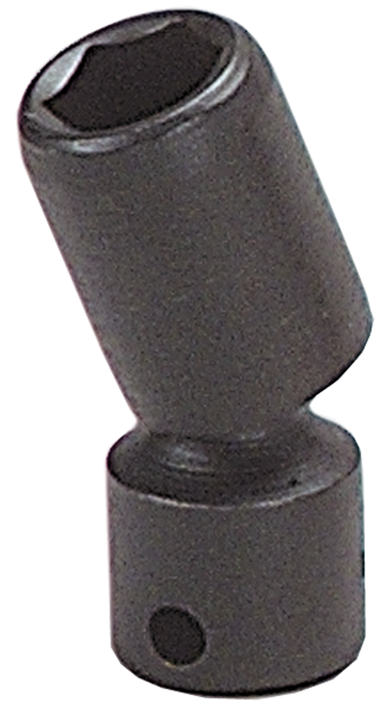 2-9/32" OAL - 5/8'' Drive - Swivel Impact Power Drive Socket - Exact Industrial Supply