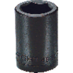 22MM 3/4 DR IMPACT SOCKET 6PT - Exact Industrial Supply