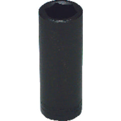 22MM 1/2 DR DEEP IMPACT SOCKET 6PT - Exact Industrial Supply