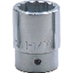 15/16″ × 1 3/8″-3/8″ Drive-12 Point - Standard Socket - Exact Industrial Supply