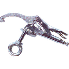 Vise Clamp - 6″ clamp holds work firmly to table-quick release - Exact Industrial Supply
