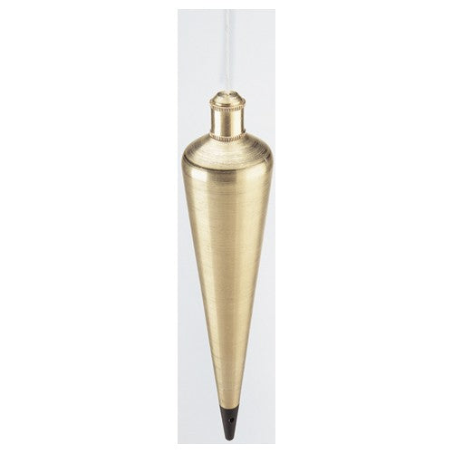 ‎800-8 8 Oz - Brass Plumb Bob - Exact Industrial Supply