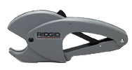 Ridgid Pipe & Tube Cutter -- 1/8 thru 1-1/2'' Capacity-Plastic Cutting - Exact Industrial Supply