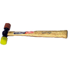 Soft Face Hammer - 12 oz Hickory Handle - Exact Industrial Supply
