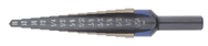 3/16-1/2 Dia. - Bright Finish - HSS Step Drill - Exact Industrial Supply