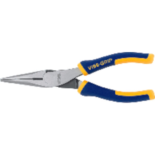 Vise-Grip Long Needle Nose Pliers - Model 2078218 Comfort Grip 8″ Long - Exact Industrial Supply