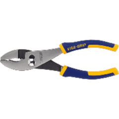 Vise-Grip Slip Joint Pliers with Wire Cutter - Model 20784-06 Comfort Grip 1″ Capacity 6″ Long - Exact Industrial Supply