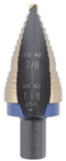 1/4-3/4 Dia. - Cobalt-9-Step Drill - Exact Industrial Supply